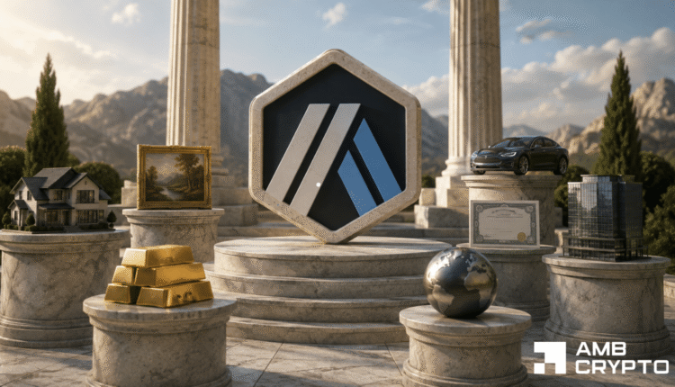 Arbitrum crypto's tokenized stocks surge 476% - Will ARB bottom at $0.07?