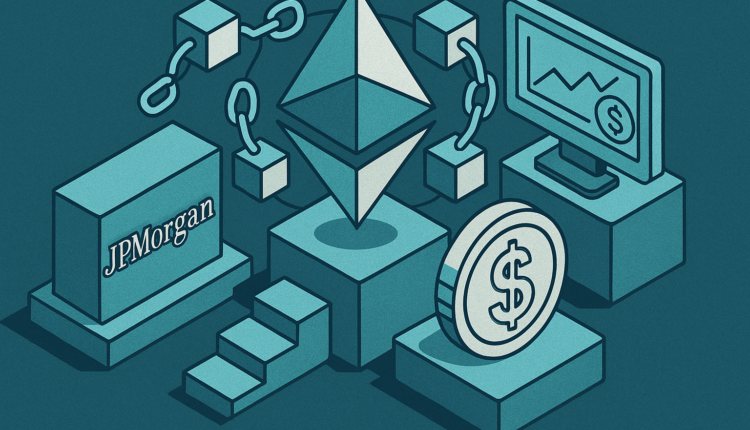 JPMorgan expands blockchain push with tokenized money-market fund on Ethereum