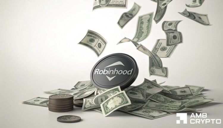Why Robinhood’s $1M revenue milestone signals a new on-chain challenge